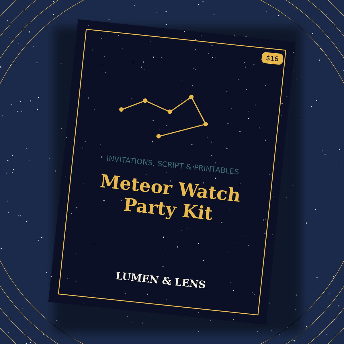Meteor Watch Party Kit